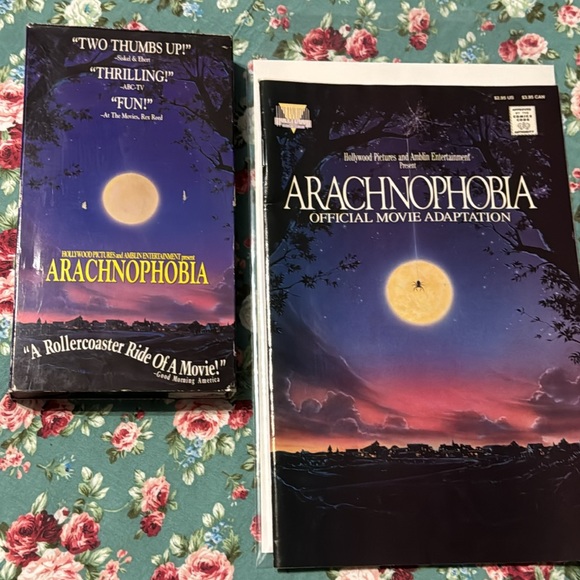 Arachnophobia 📼 VHS & Comic Book. Both in good condition. Are you afraid?🕷️🕸️ - Picture 11 of 14